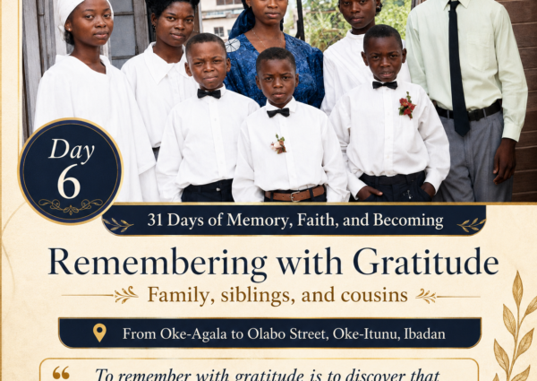 Remembering with Gratitude